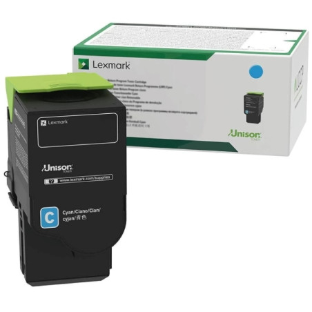 Tóner Lexmark CS632/CX635 Cyan Original - 441,89€