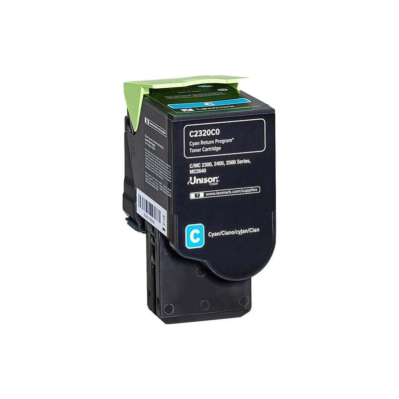 Tóner Lexmark C2325/C2425/C2535/MC2325/MC2425/MC2535/MC2640