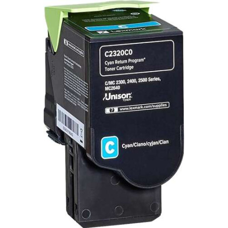 Tóner Lexmark C2325/C2425/C2535/MC2325/MC2425/MC2535/MC2640