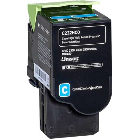Tóner Lexmark C2325/C2425/C2535/MC2325/MC2425/MC2535/MC2640