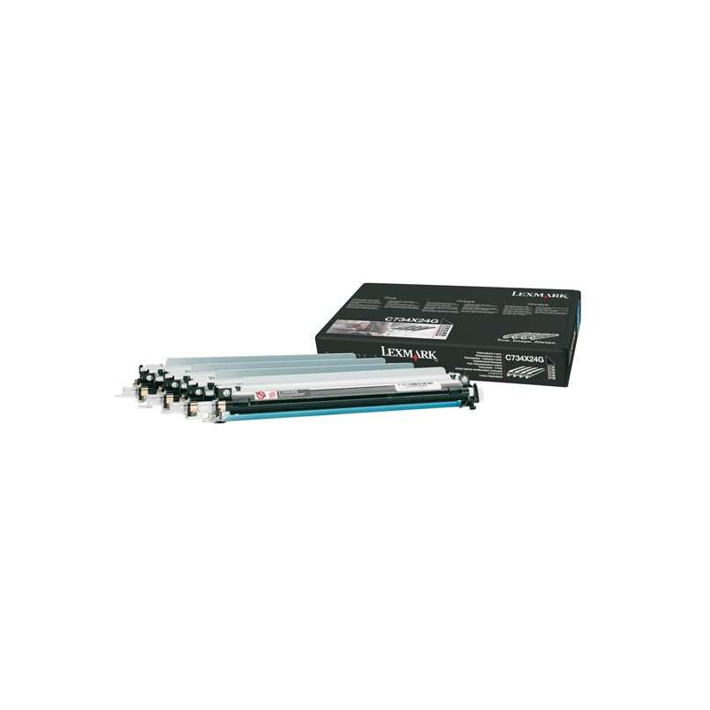 Tambor Lexmark C734X24G Pack de 4 Unidades de de Imagen 