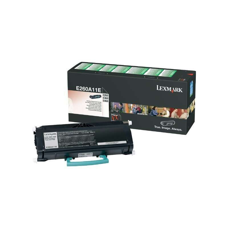 Tóner Lexmark E260/E360/E460/E462 Negro Original - 101,88€