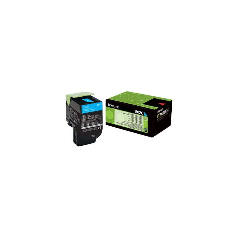 Tóner Lexmark CX310/CX410/CX510 Cyan Original - 73,54€