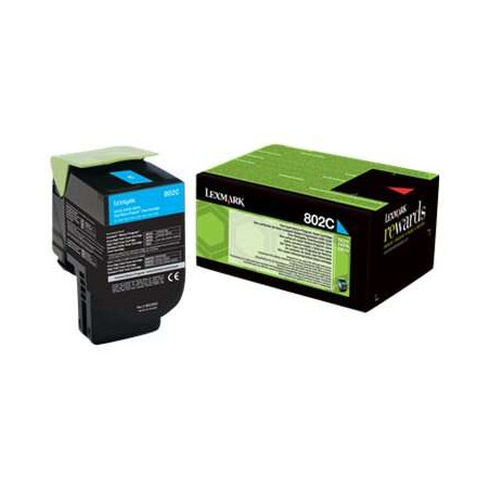 Tóner Lexmark CX310/CX410/CX510 Cyan Original - 73,54€