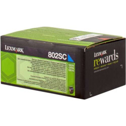 Tóner Lexmark CX310/CX410/CX510 Cyan Original - 136,16€
