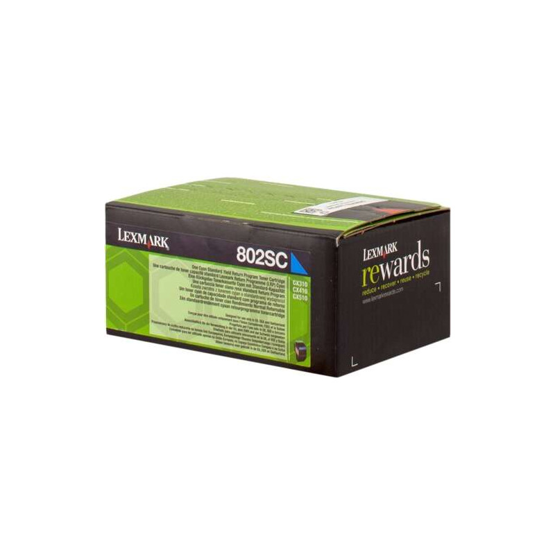 Tóner Lexmark CX310/CX410/CX510 Cyan Original - 136,16€
