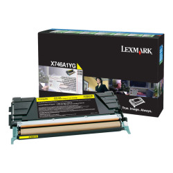 Tóner Lexmark X746/X748 Amarillo Original - 242,88€